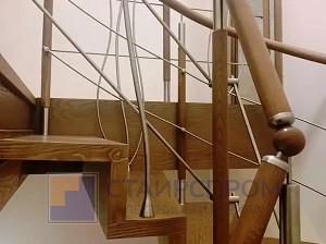 Лестница консольная и комбинированные перила