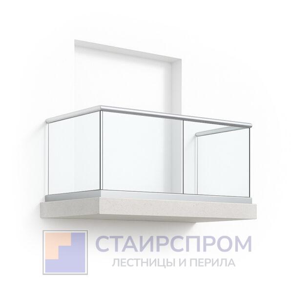 Стеклянные ограждения балкона — изображение 2
