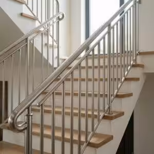 Нержавеющие лестничные перила