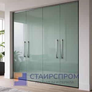 Двери из стекла с ручками