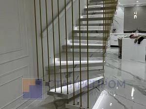 Нержавеющие ограждения для лестницы