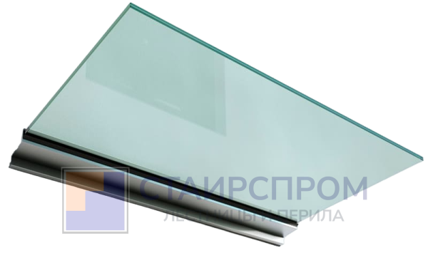 Козырек на алюминиевом профиле ,вынос до 950мм