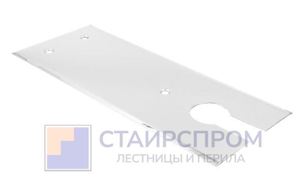 Крышка к доводчику t184, полированная нерж. сталь 1.2 мм