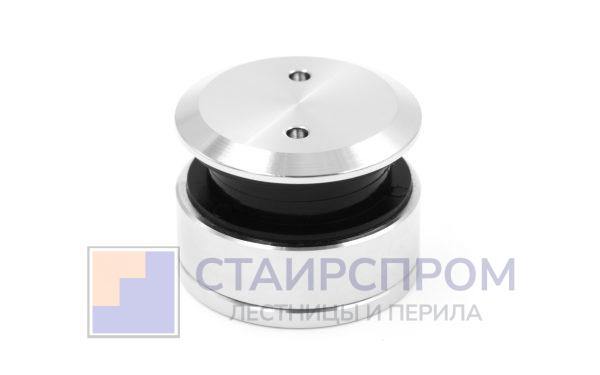 Точечный стеклодержатель 14-16 мм, регулируемый, без зенковки, для стекла 8-10 мм