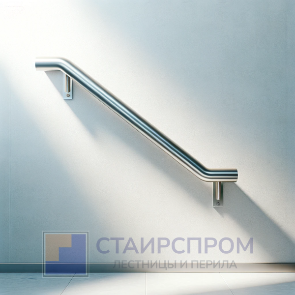 Пристенные поручни одинарные