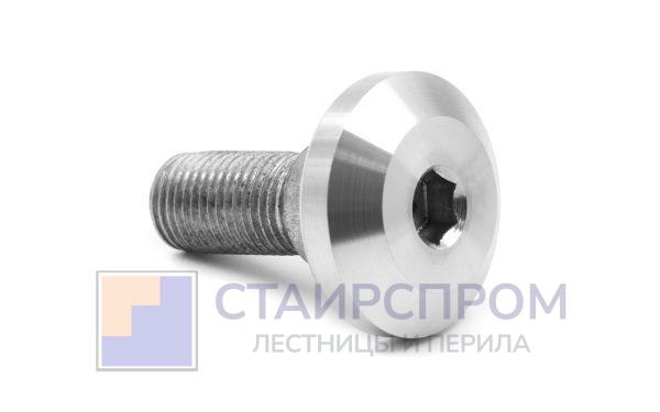 Крепежный винт с резьбой М14 для крепления спайдера, длина 50 мм (AISI316)