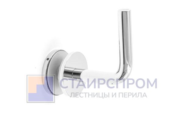 Держатель поручня на стекло 10-17 мм, полированный (AISI 304)