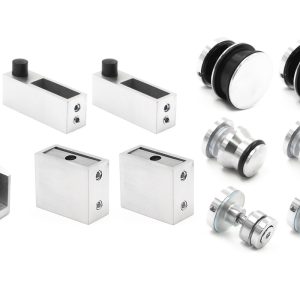 Комплект раздвижной системы для душевой, AISI 304, шлифованный - Stairsprom 12488ab4 e60b 4275 b6f9 80a62e8f47b4