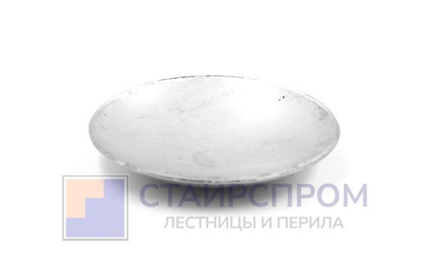 Заглушка сварная на трубу Ø50.8 мм полированная (AISI 304)