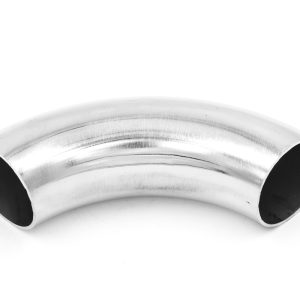 Отвод поручня под сварку Ø38.1х1.5 мм, 400 Grit, полир., (AISI 304)