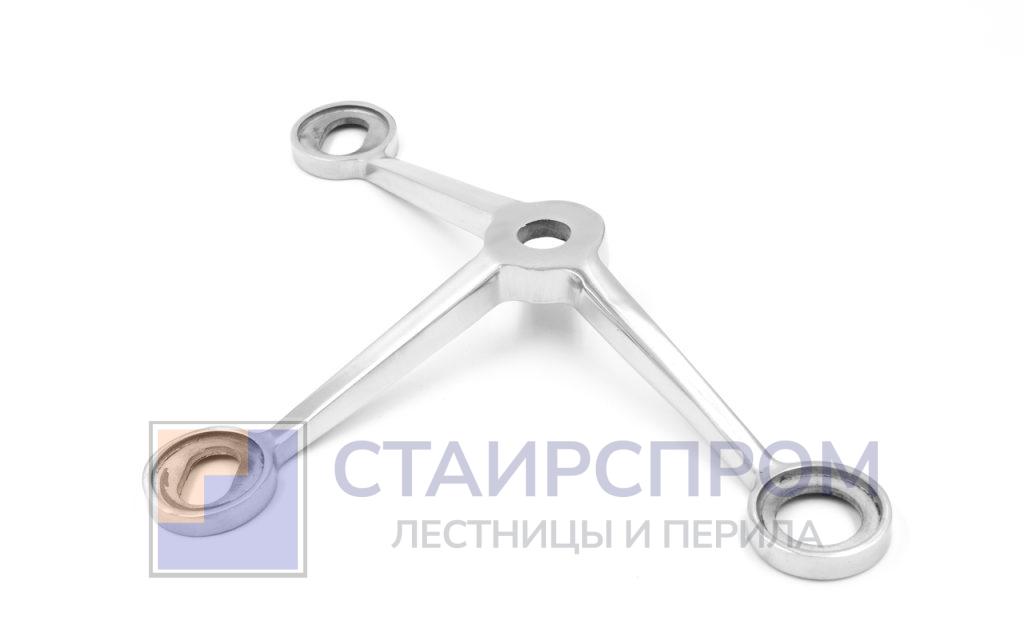 Спайдер-200мм Y-образный 3х26х38, 1х18х36/40мм, нагрузки: 1кН, 2кН (AISI 304) - Stairsprom 28dd53df 2b90 44ba 87d0 5d718a1a7960