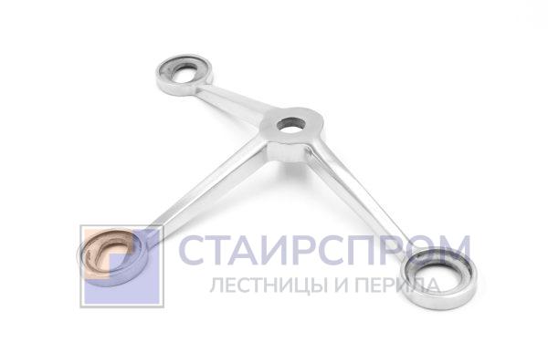 Спайдер-200мм Y-образный 3х26х38, 1х18х36/40мм, нагрузки: 1кН, 2кН (AISI 304)