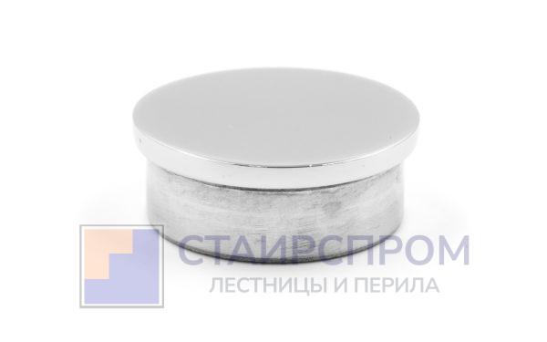 Заглушка литая плоская Ø38.1х1.5 мм, полированная, (AISI 304)
