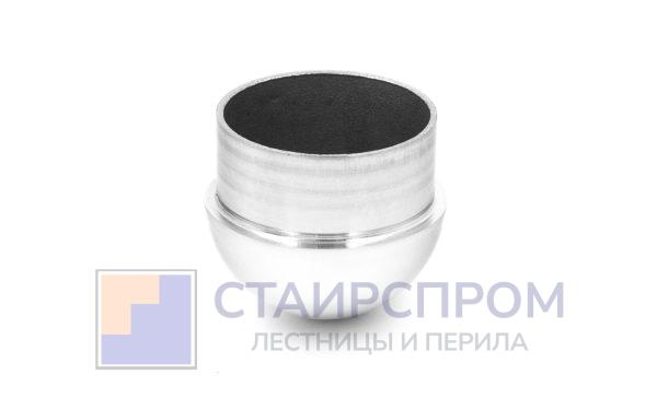 Заглушка сферическая для трубы Ø38.1 мм полированная (AISI 304)
