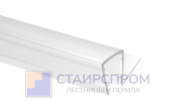 Уплотнитель для стекла в душевую кабину 8 мм, стекло-стекло 2200 мм №4