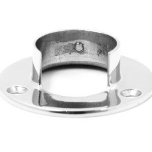 Фланец для трубы Ø42.4 мм, литой, полированный (AISI 304) - Stairsprom 3218dd08 acc7 447b 8330 52546408a1bc