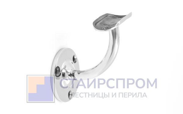 Пристенок литой под Ø38.1 мм, полированный, (AISI 304)