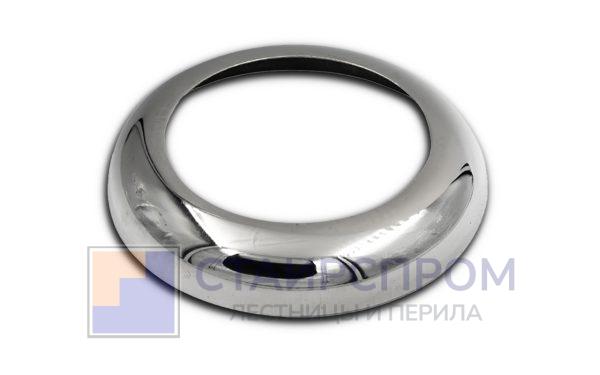 Низ стойки Ø50.8 мм, Ø76х13х0.4, полированный (AISI 304)