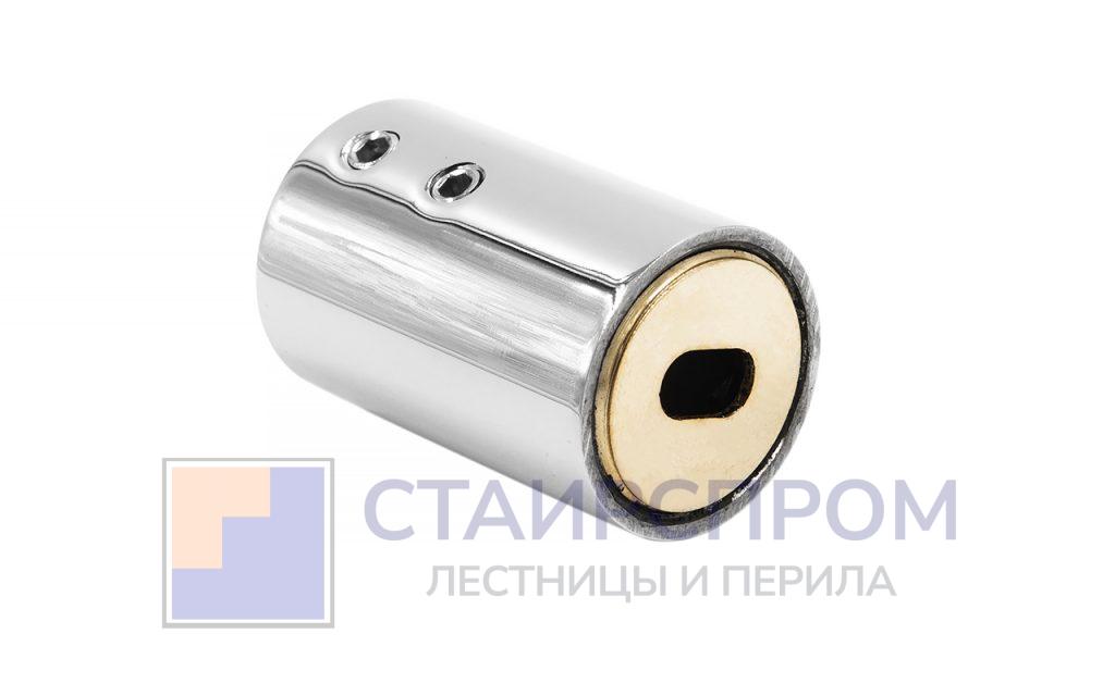 Коннектор стена-труба для трубы 19 мм, без юбки, шлифованный - Stairsprom 3b7de4ad 7a26 45a6 82d0 6d60b0119670