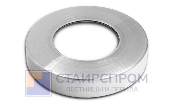 Низ стойки антивандальный Ø38.1хØ76х10х1.5, шлиф. (AISI 304)