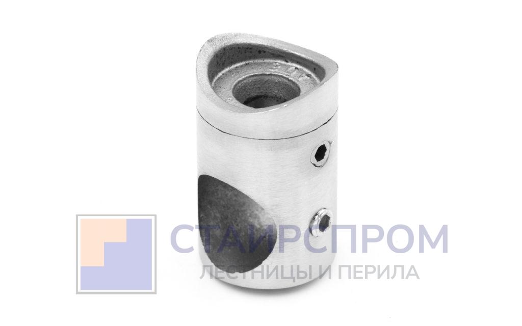 Ригеледержатель на стойку Ø38.1х16.8 мм, шлифованный, литой (AISI 304) - Stairsprom 417d3706 364f 4870 9629 3723a8e86f68