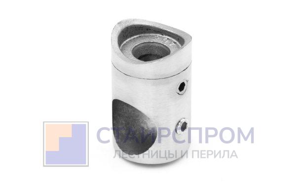 Ригеледержатель на стойку Ø38.1х16.8 мм, шлифованный, литой (AISI 304)