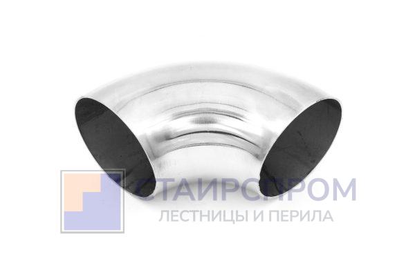 Отвод поручня под сварку Ø50.8х1.0 мм, 400 Grit, (AISI 304)