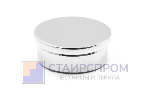 Заглушка на трубу Ø38.1 мм полированная литая (AISI 316)