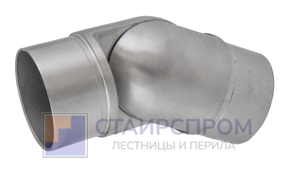 Поворот шарнирный для трубы Ø50.8 мм, шлифованная, (AISI 304)
