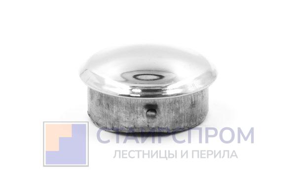 Заглушка для трубы штампованная Ø32х1.5 мм полированная (AISI 304)