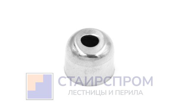 Наконечник штампованный (СПС), прямой 90° на трубу Ø12 мм, полированный, нержавеющий (aisi 304)