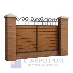 Комбинированные заборы