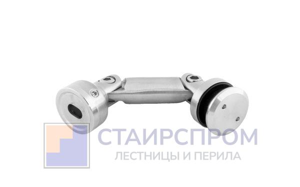 Крепление стекло-стена, штанга 60 мм, без зенковки