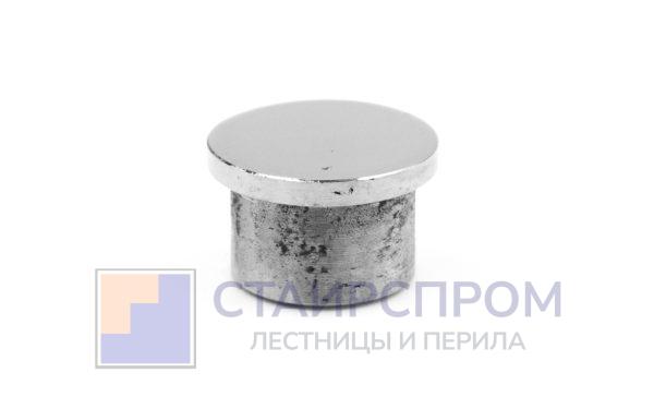 Заглушка точеная для трубы Ø16 мм полированная (AISI 304)