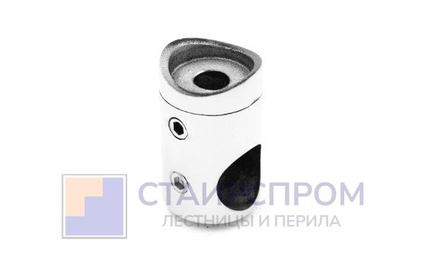 Ригеледержатель на стойку Ø38.1х12.8 мм, полированный, литой (AISI 316)