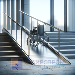 Перила для маломобильных групп населения (МГН)