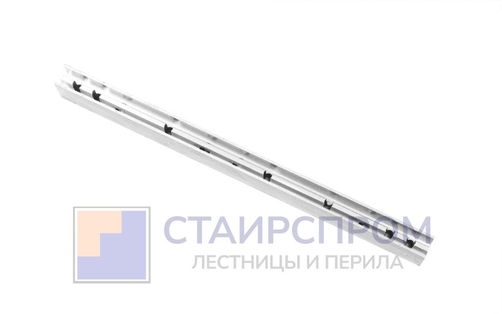 Кондуктор стандартный алюминиевый для монтажа козырька на алюминиевый фасад, 275мм, под 7 саморезов - Stairsprom 755e4414 c112 4f34 b56a 833d652014db