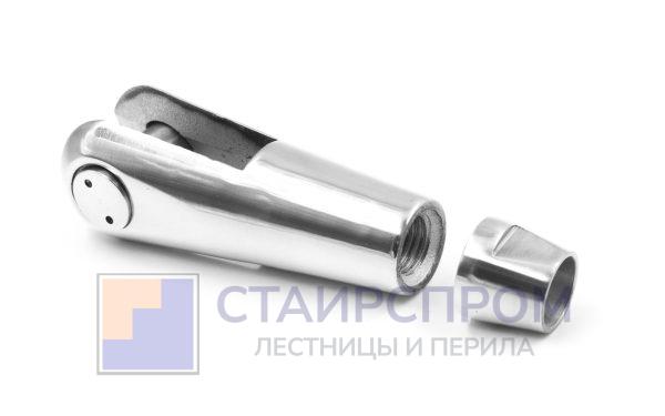 Наконечник ванты (тяги) под резьбу М16 левый (AISI304)
