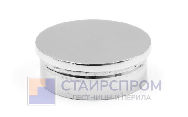 Заглушка для трубы Ø50.8 мм полированная литая (AISI 316)
