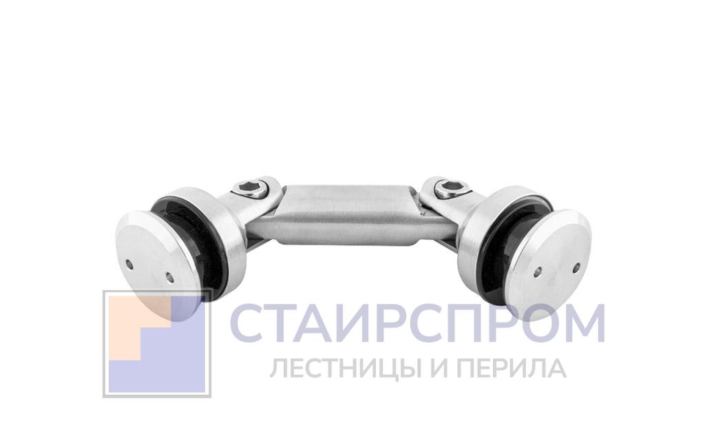 Крепление стекло-стекло, штанга 60 мм, без зенковки - Stairsprom 7e95fd90 9377 4b9e ab2e dd44cb7c38e2