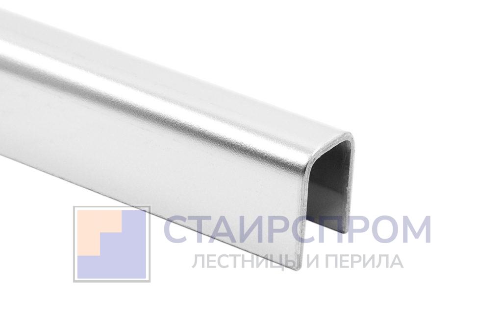 Профиль П-образный, L=2000 мм, t=1.5 мм, для стекла 10 мм, полир. (AISI 304) - Stairsprom 7ec97d17 a8bd 4799 8d62 18bef3a260a8