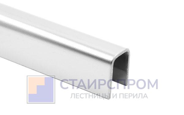 Профиль П-образный, L=2000 мм, t=1.5 мм, для стекла 10 мм, полир. (AISI 304)