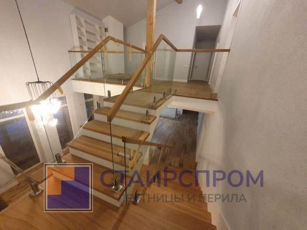 Ограждения со стеклом на мини стойках — изображение 3