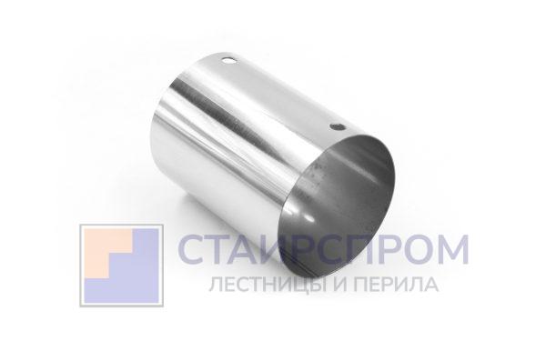 Соединитель дер./пласт. поручня Ø49 мм, (AISI 201)