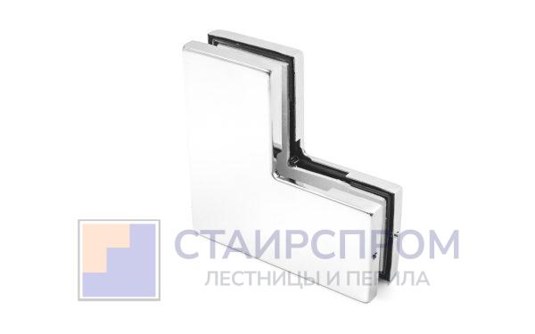 Фитинг угловой большой, полированный