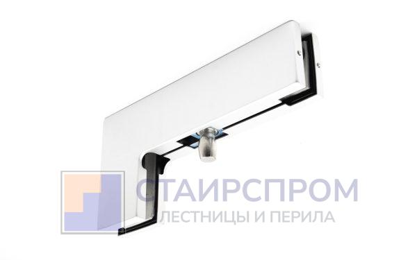 Фитинг угловой соединительный с осью, под алюминий