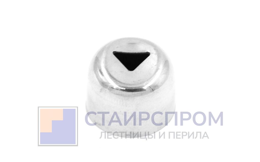 Наконечник штампованный (СПС) прямой 90° на трубу Ø19 мм, для поручня Ø38.1 мм, полированный, нержавеющий, 600 Grit, AISI 304 - Stairsprom 91070ef8 f392 4fe3 b4a3 0fea719fae2b