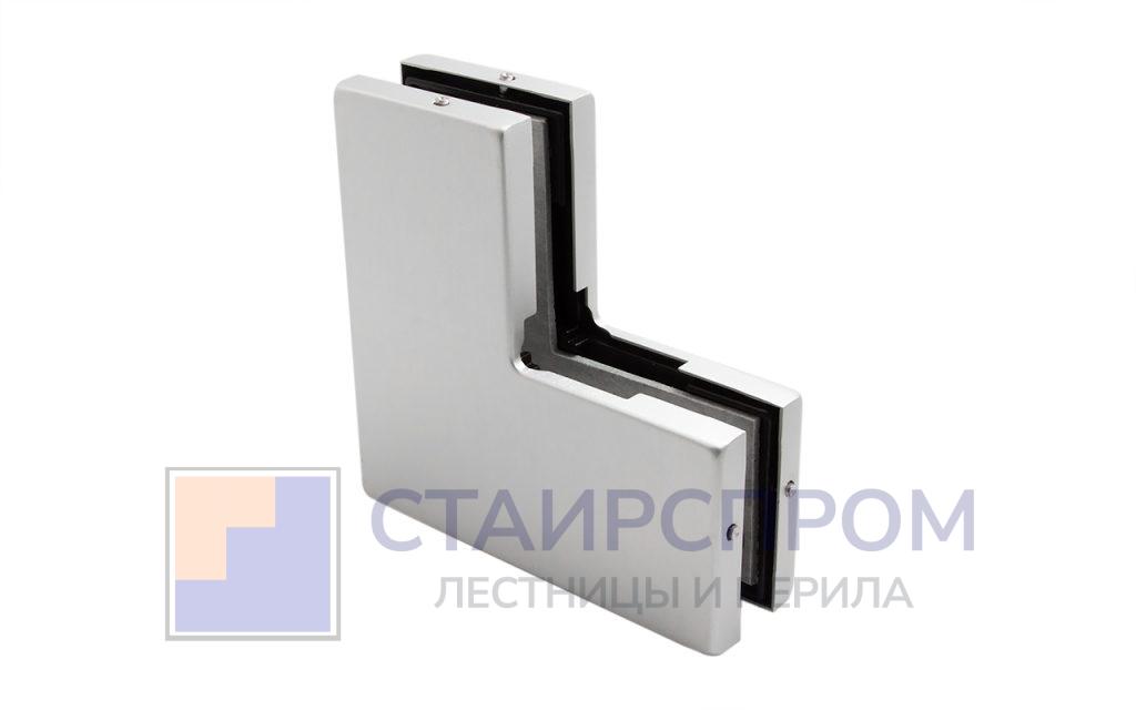 Фитинг угловой большой, под алюминий - Stairsprom 92224ce9 3b3c 4708 88a4 d652e83a4860