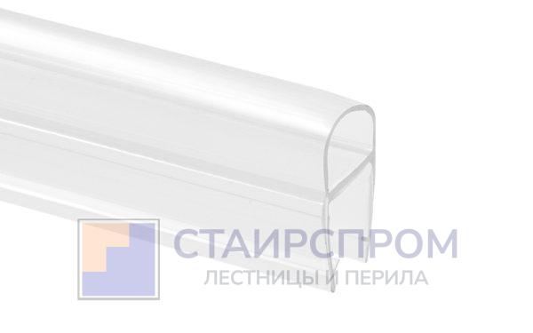 Уплотнитель для стекла в душевую кабину 8 мм, дверь-стекло 2200 мм