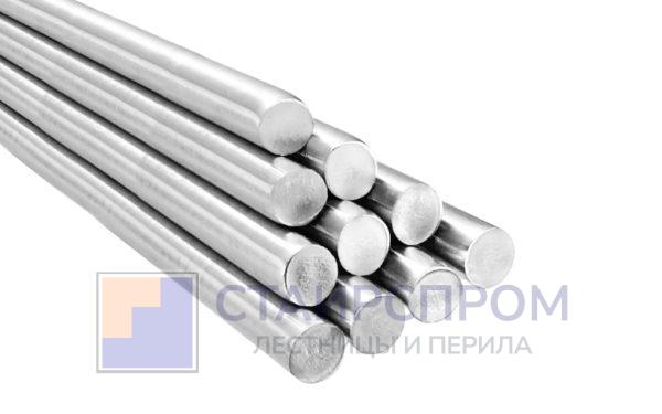 Пруток (круг) матовый d=10 мм, калиброванный AISI304